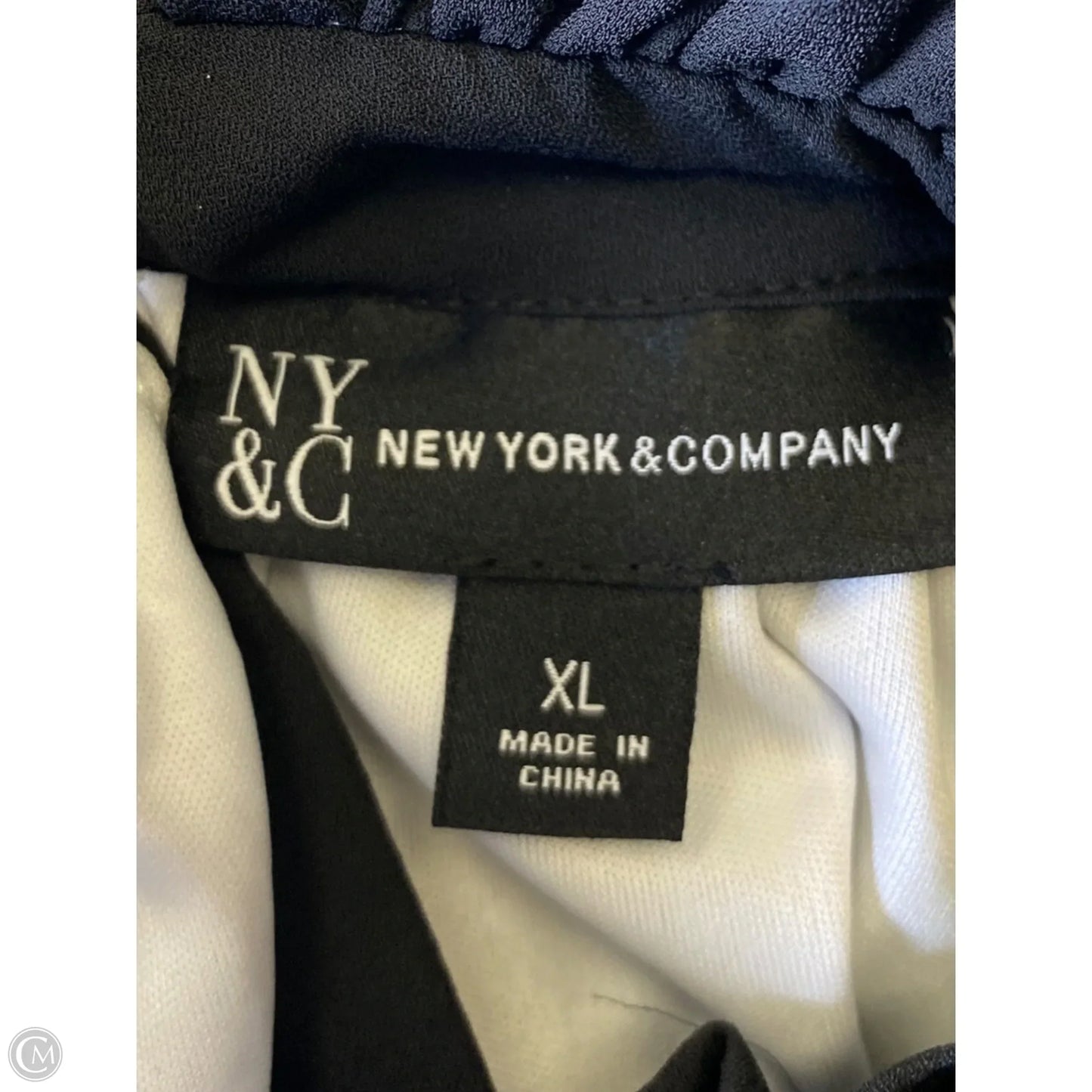 Dress Casual Maxi By New York And Co In Black & White, Size: Xl