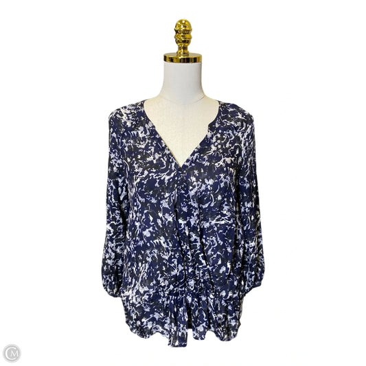 Top Long Sleeve By Joie In Multi-colored, Size: S