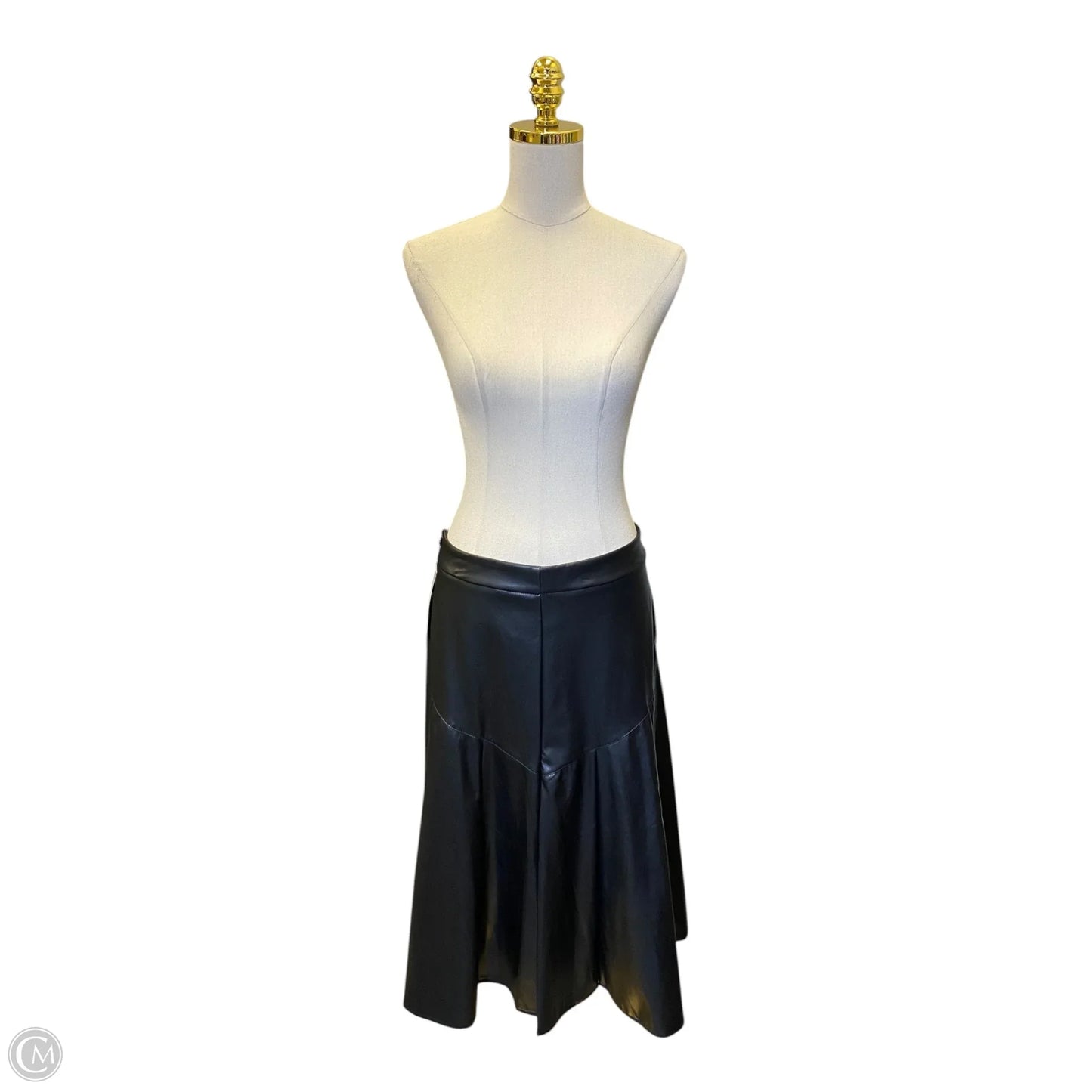 Skirt Midi By Clothes Mentor In Black, Size: L