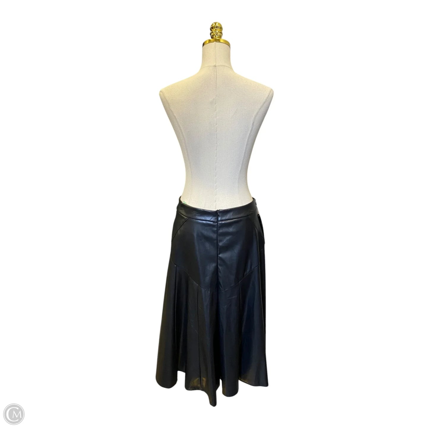 Skirt Midi By Clothes Mentor In Black, Size: L