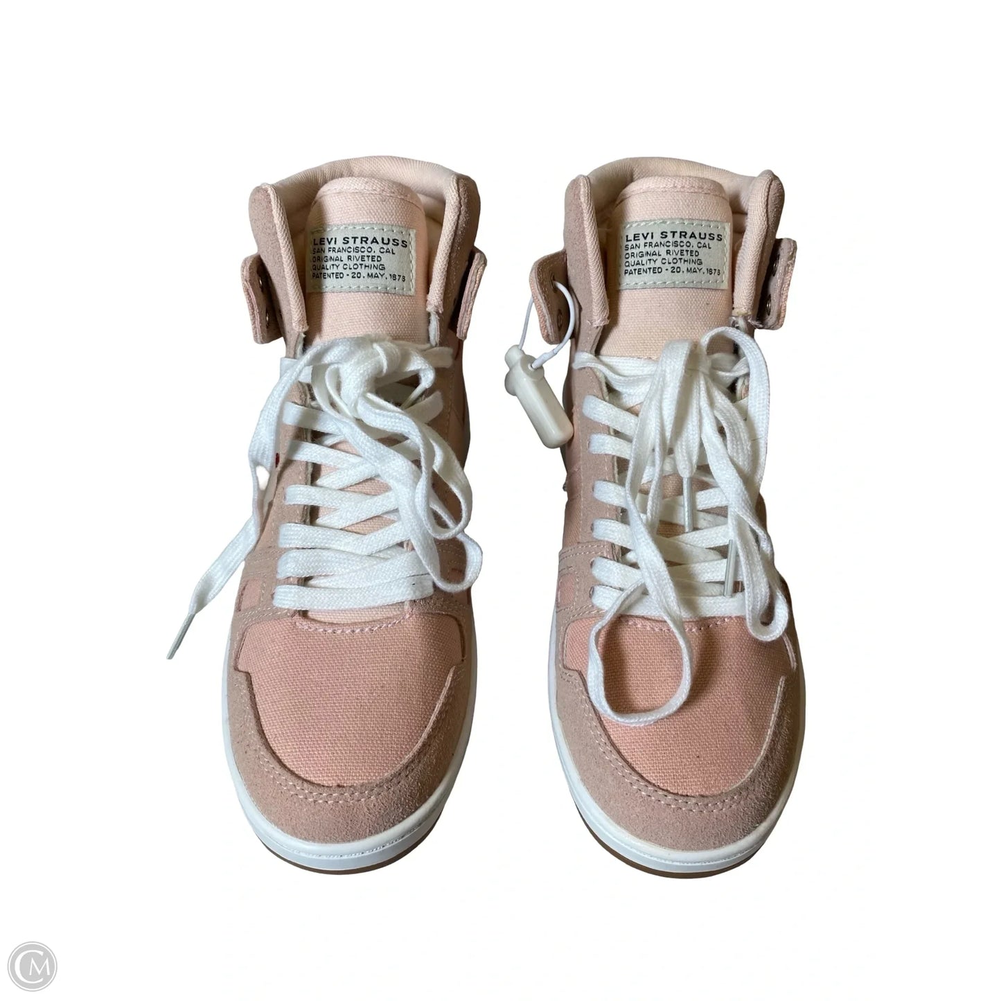 Shoes Sneakers By Levis In Coral, Size: 8