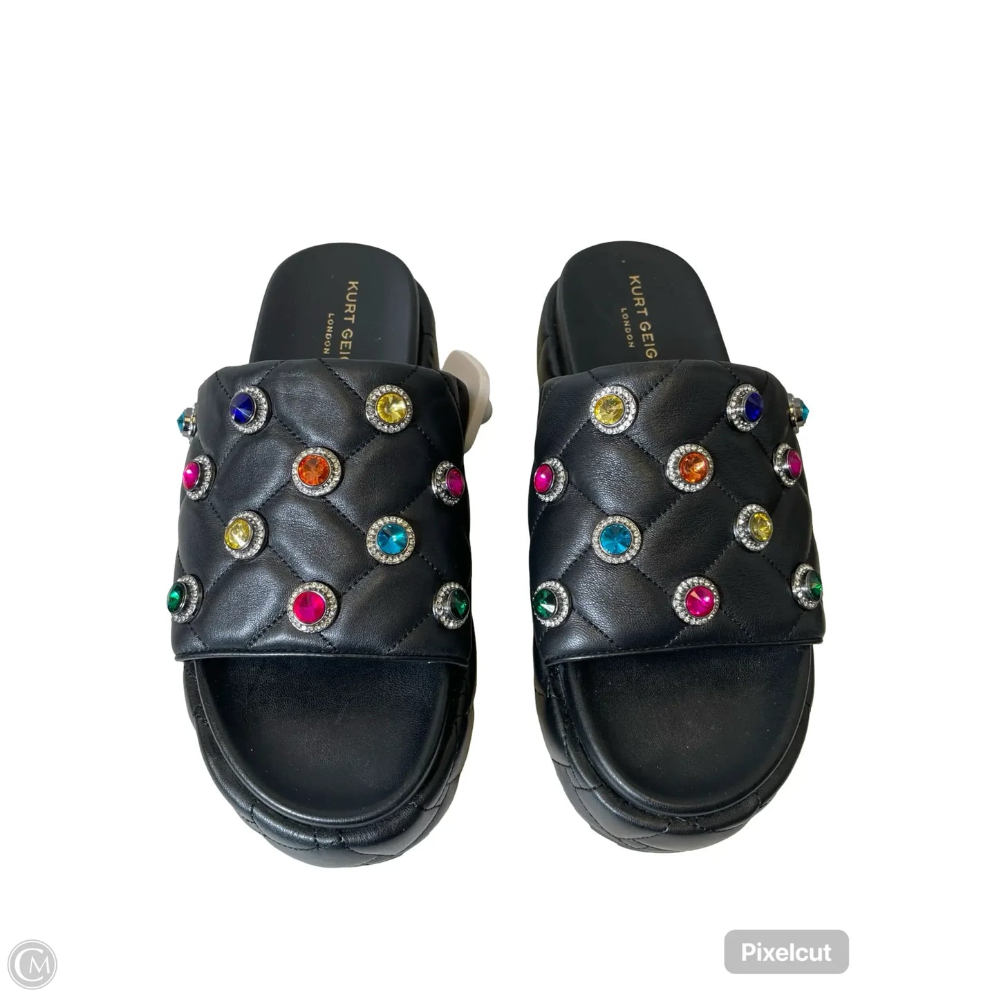 Sandals Designer By Kurt Geiger In Black, Size: 10.5