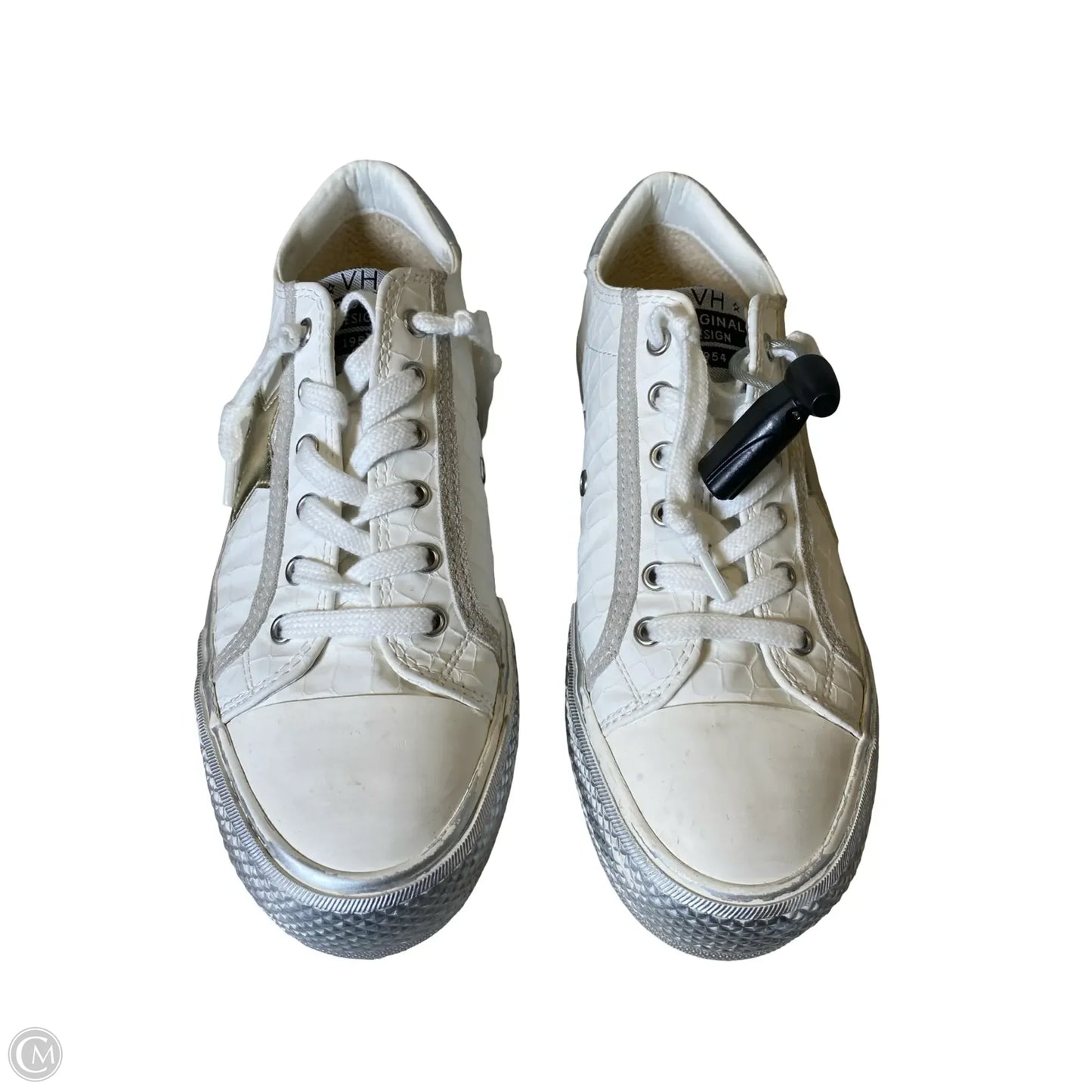 Shoes Sneakers By Vintage Havana In White, Size: 8.5