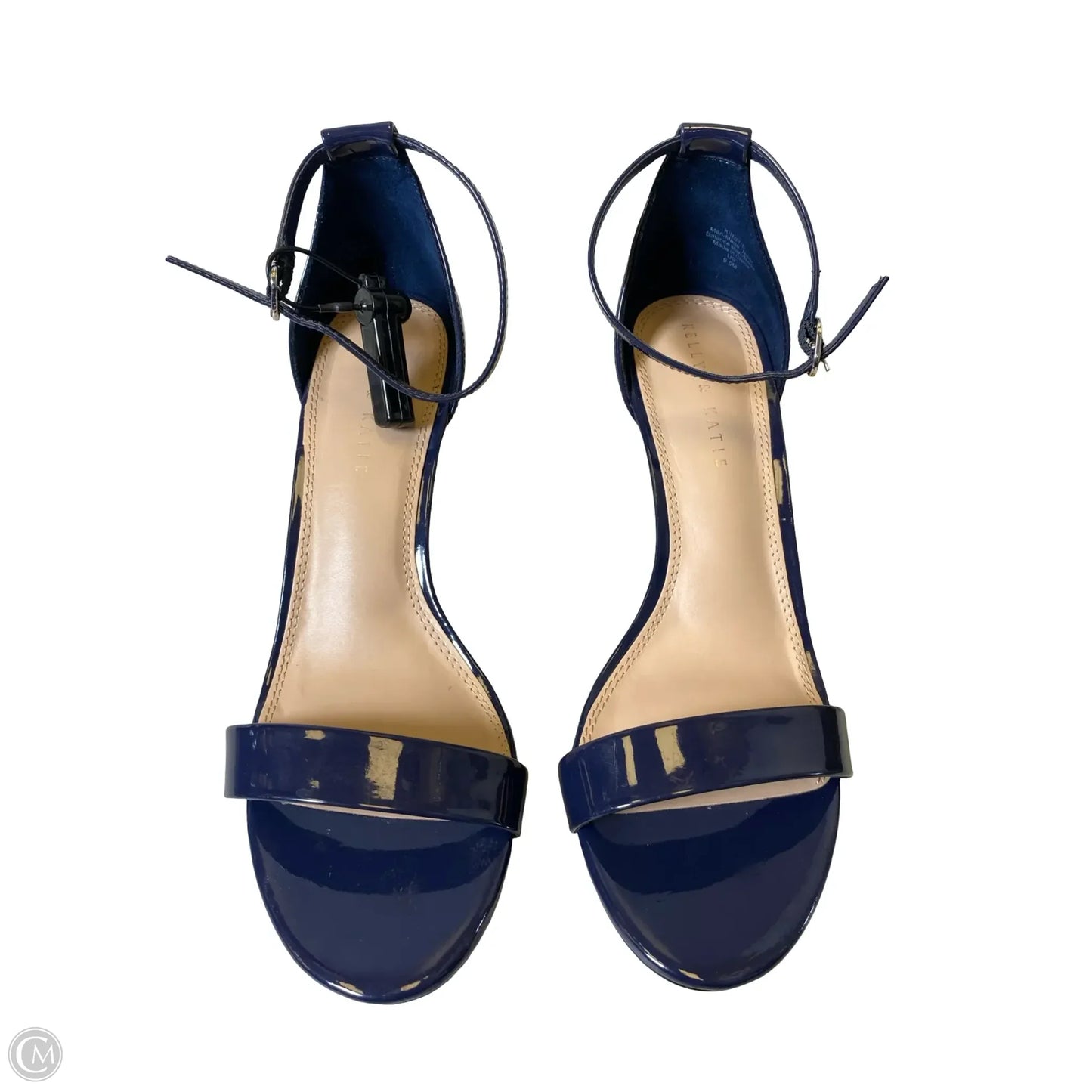 Sandals Heels Stiletto By Kelly And Katie In Navy, Size: 9.5