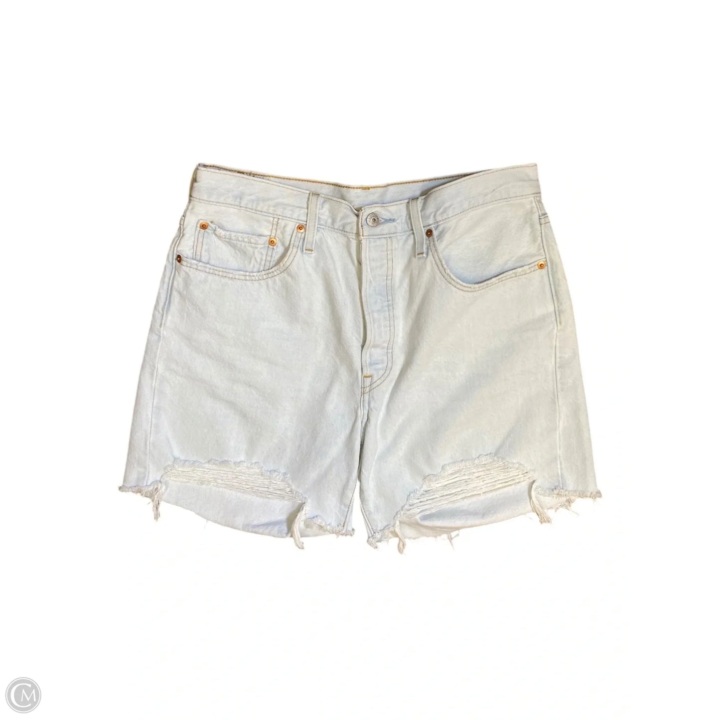 Shorts By Levis In Blue Denim, Size: 12