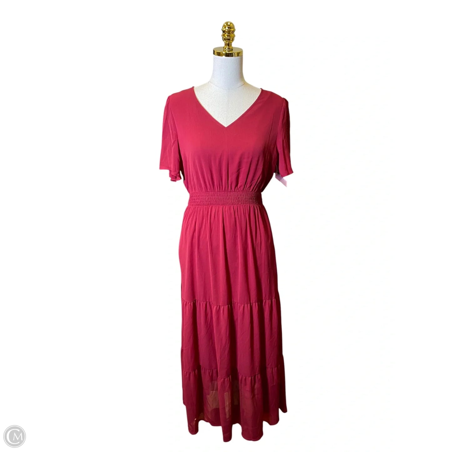 Dress Casual Maxi By Clothes Mentor In Red, Size: M