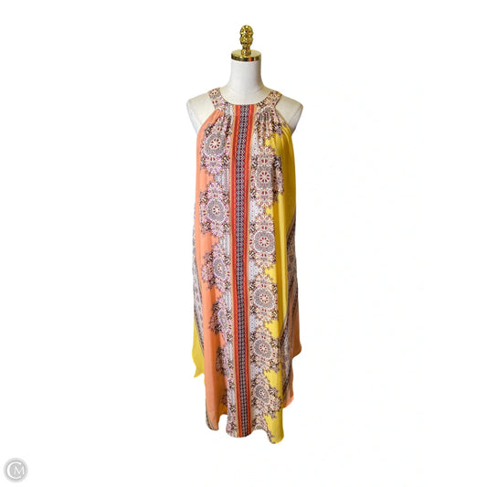 Dress Casual Midi By Cato In Multi-colored, Size: S