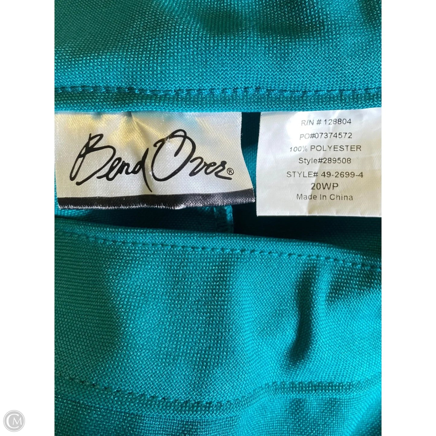 Pants Cropped By Clothes Mentor In Teal, Size: 20