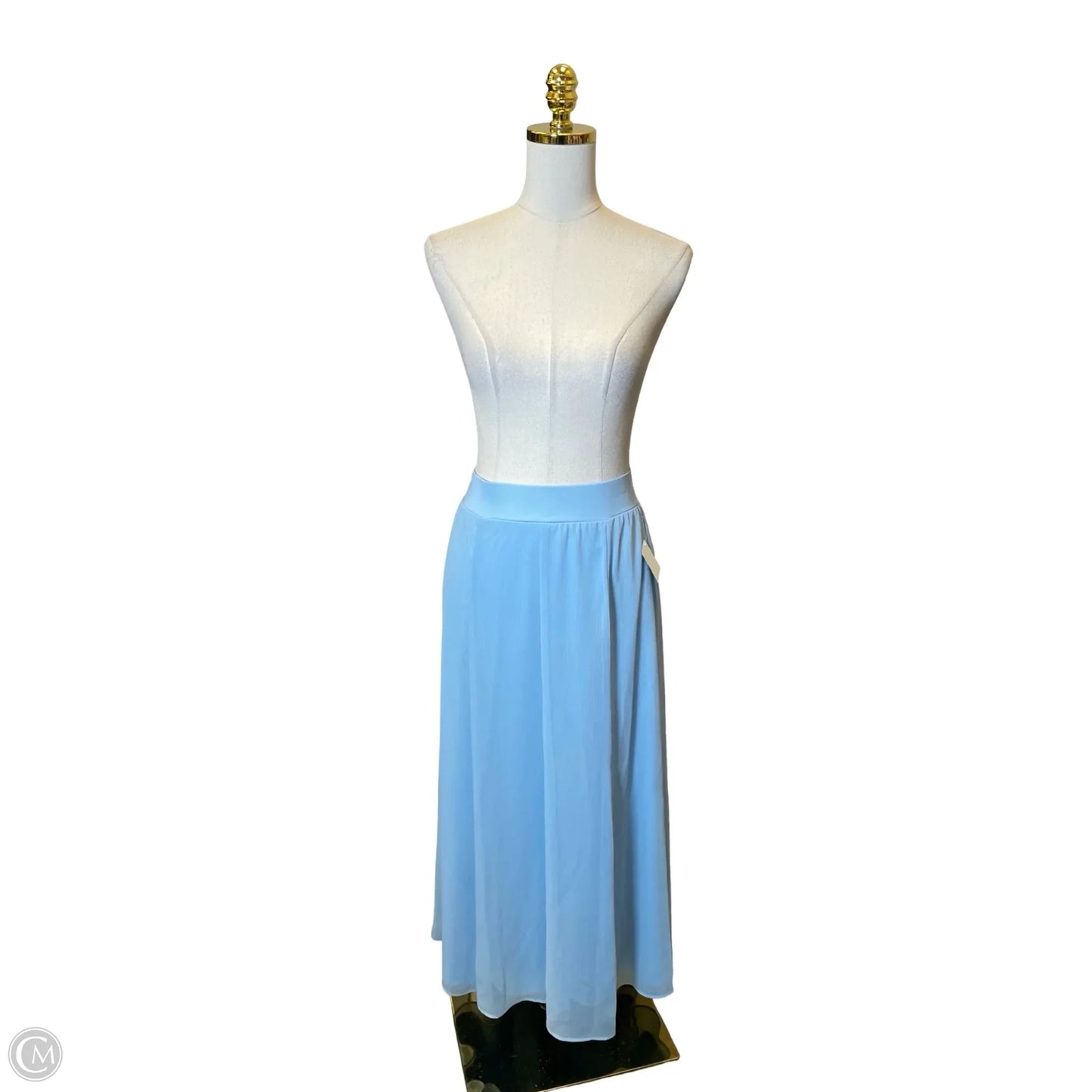 Skirt Midi By Ruby Rd In Blue, Size: 1x