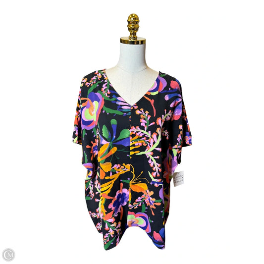 Top Short Sleeve By Haptics In Multi-colored, Size: M