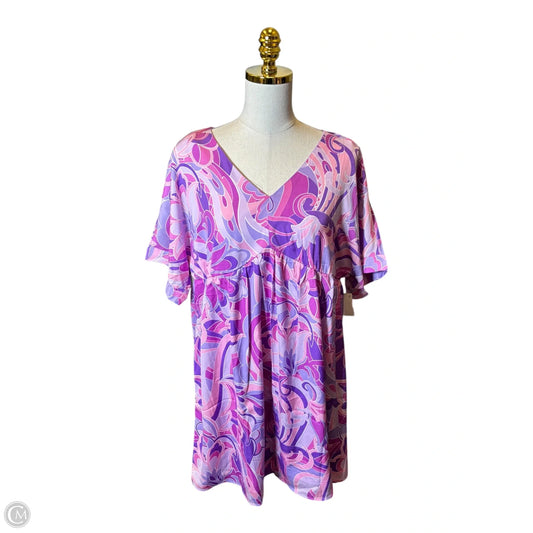 Dress Casual Short By Emily Wonder In Multi-colored, Size: L
