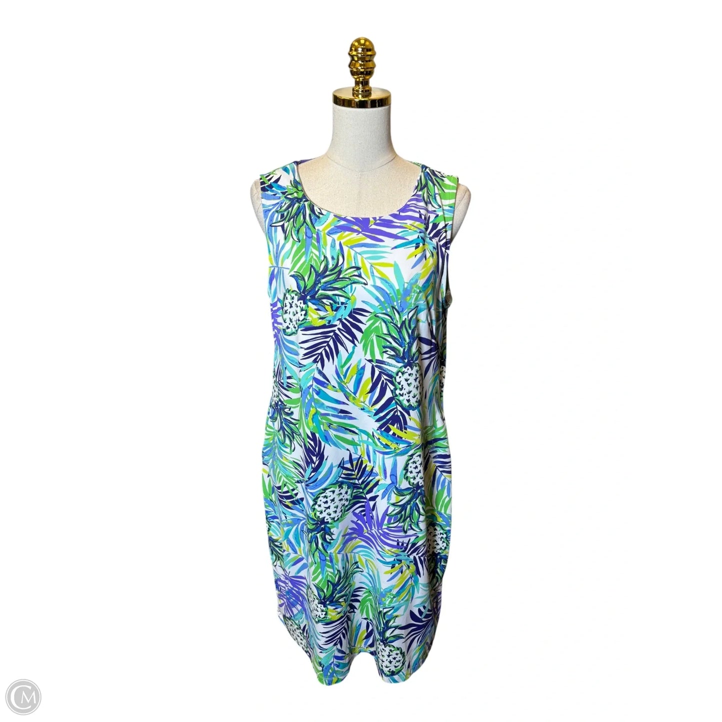 Dress Casual Short By Clothes Mentor In Floral Print, Size: L