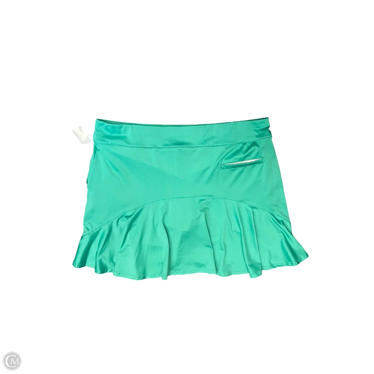 Skort By Coral Bay In Green, Size: Xl