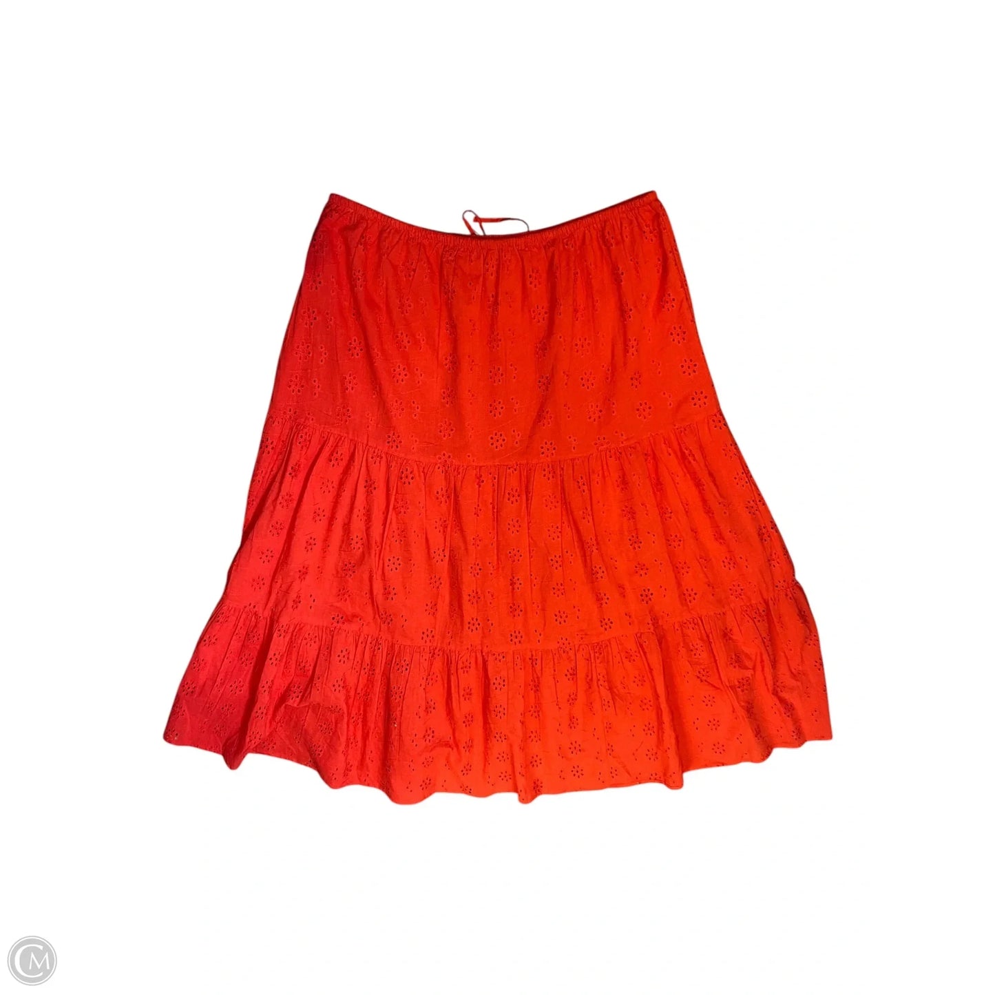 Skirt Maxi By Clothes Mentor In Red, Size: Xxl