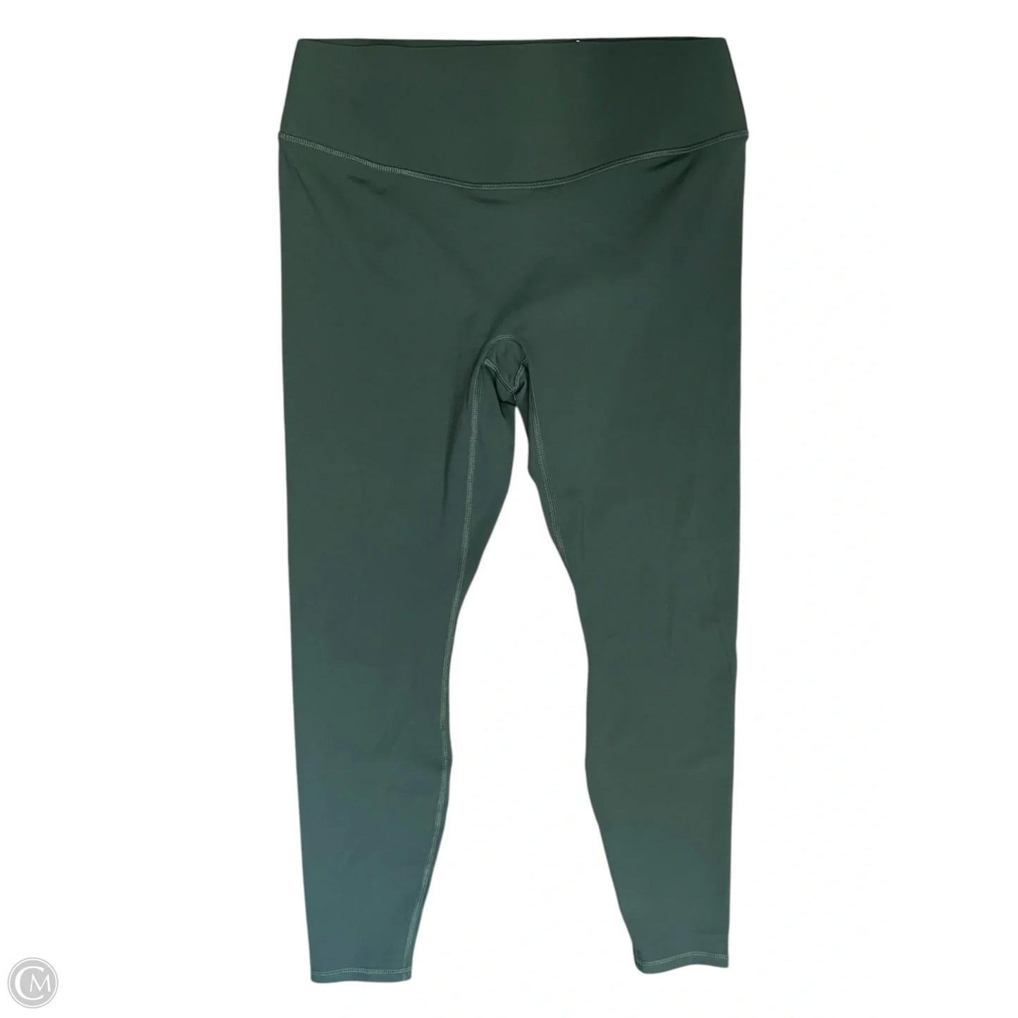 Athletic Leggings By Fabletics In Green, Size: L