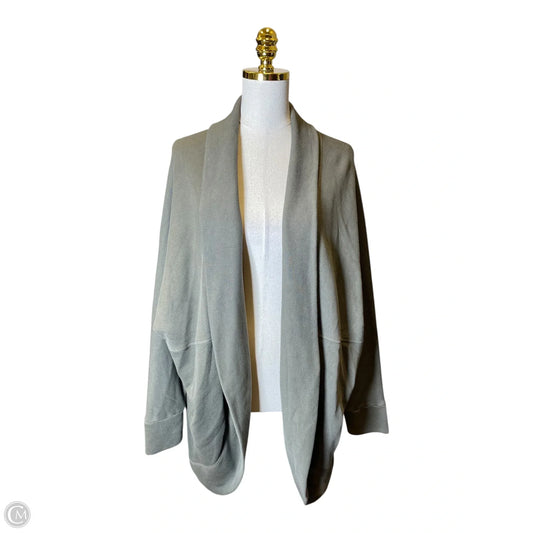 Cardigan By Clothes Mentor In Green, Size: Lp