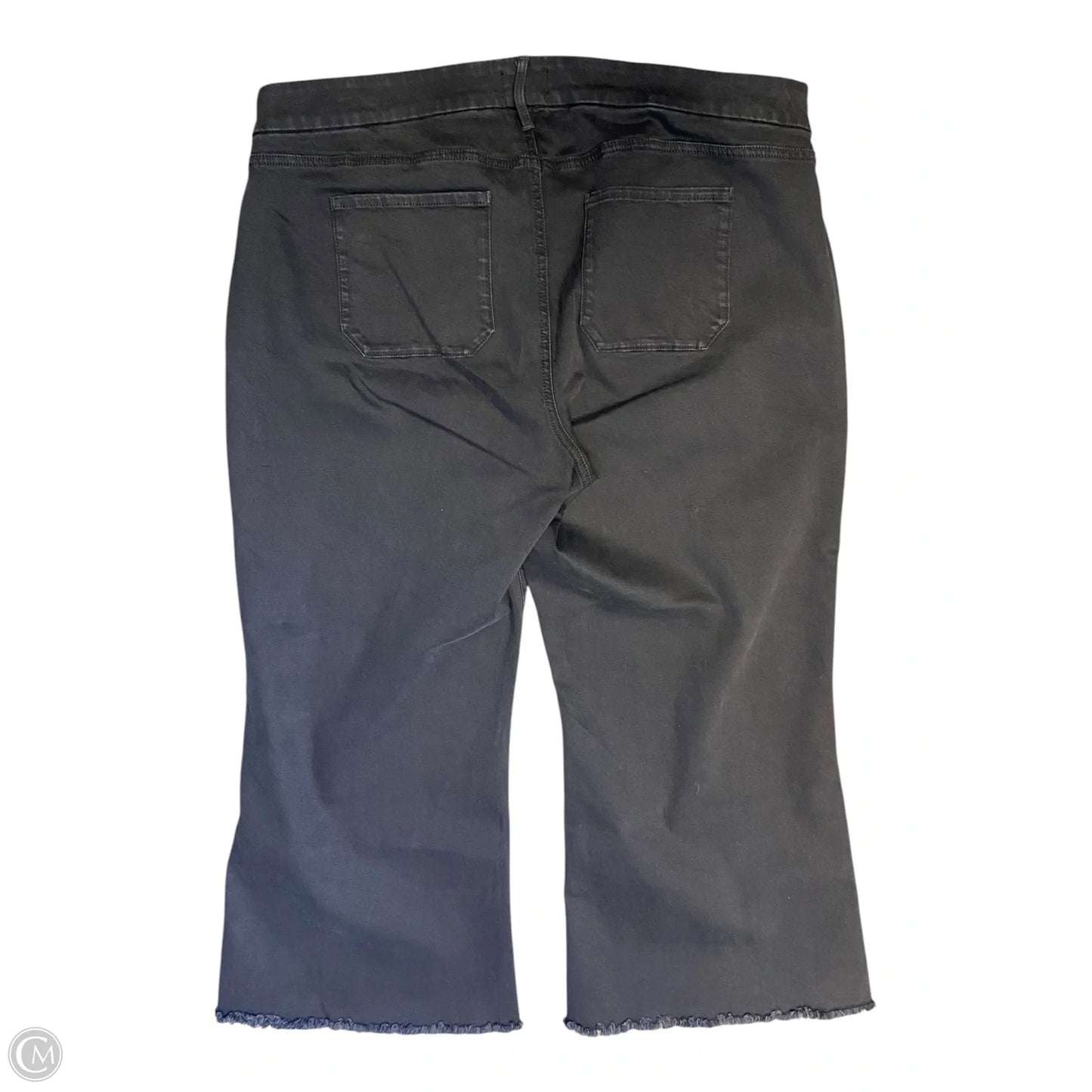 Jeans Wide Leg By Clothes Mentor In Black, Size: 18