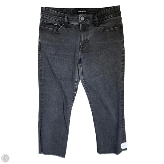 Jeans Straight By Lucky Brand In Grey, Size: 14