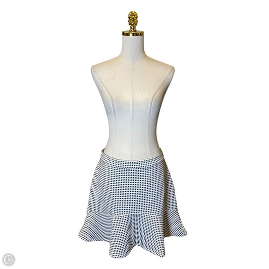 Skirt Mini & Short By Banana Republic In Black & White, Size: 10
