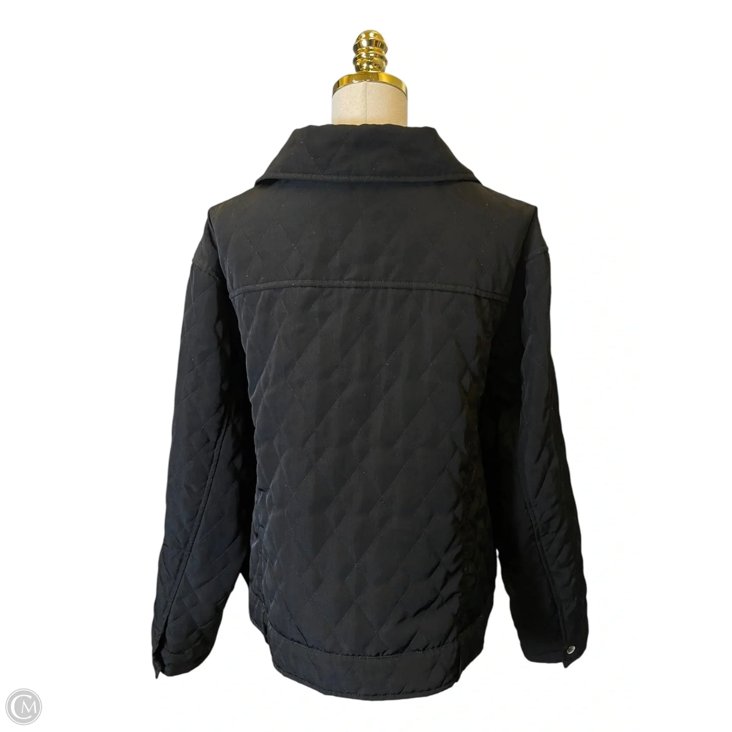 Jacket Puffer & Quilted By Utex In Black, Size: Xl