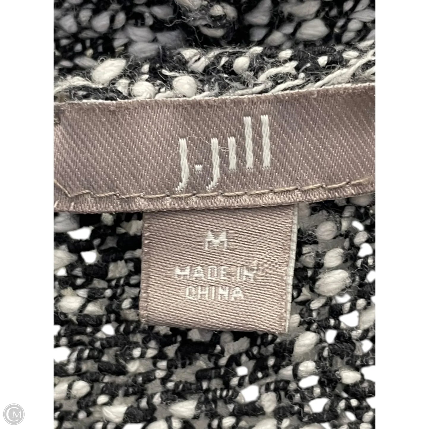 Jacket Other By J. Jill In Black & White, Size: M