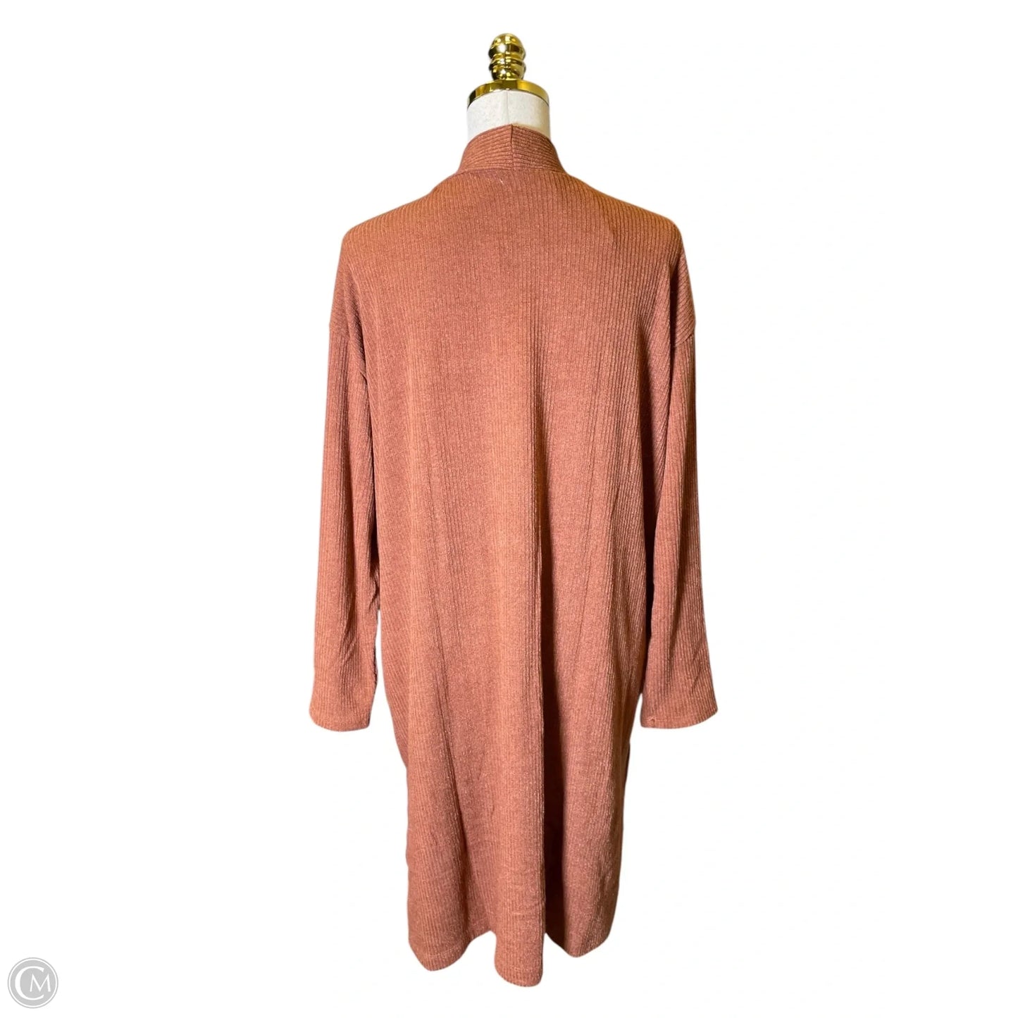 Sweater Cardigan By Dear Scarlett In Brown, Size: L