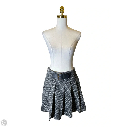 Skirt Mini & Short By Clothes Mentor In Plaid Pattern, Size: Xxl