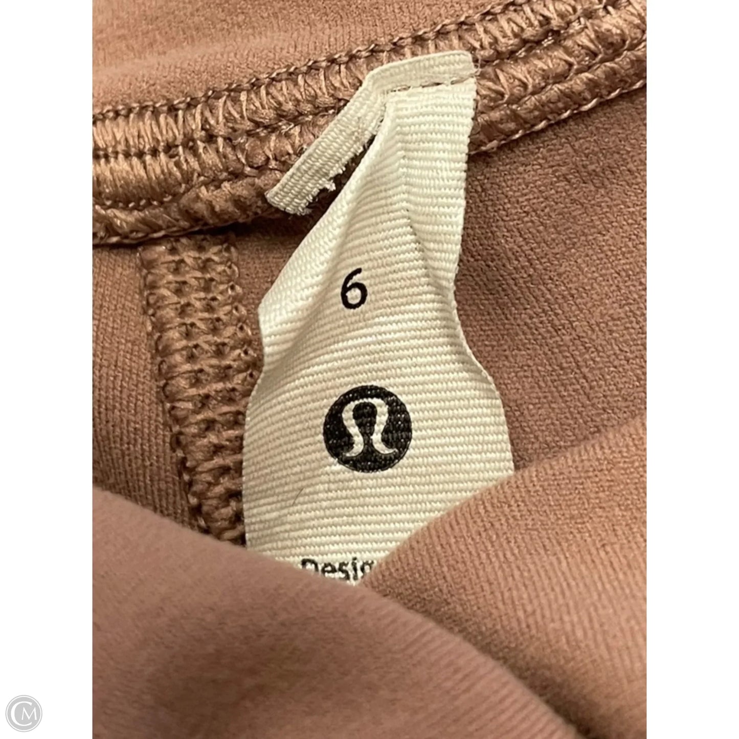 Athletic Leggings By Lululemon In Pink, Size: 6