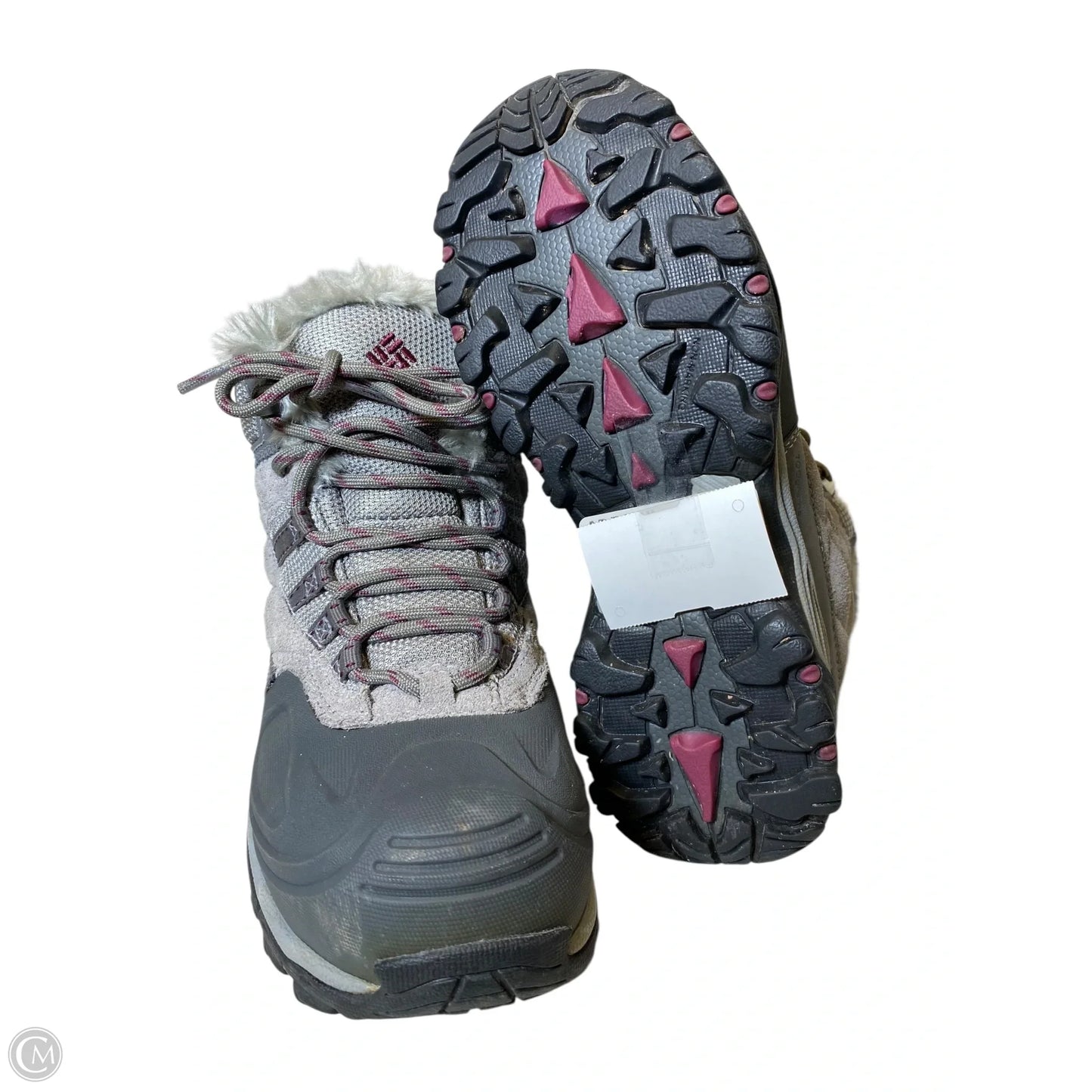 Boots Hiking By Columbia In Grey, Size: 7
