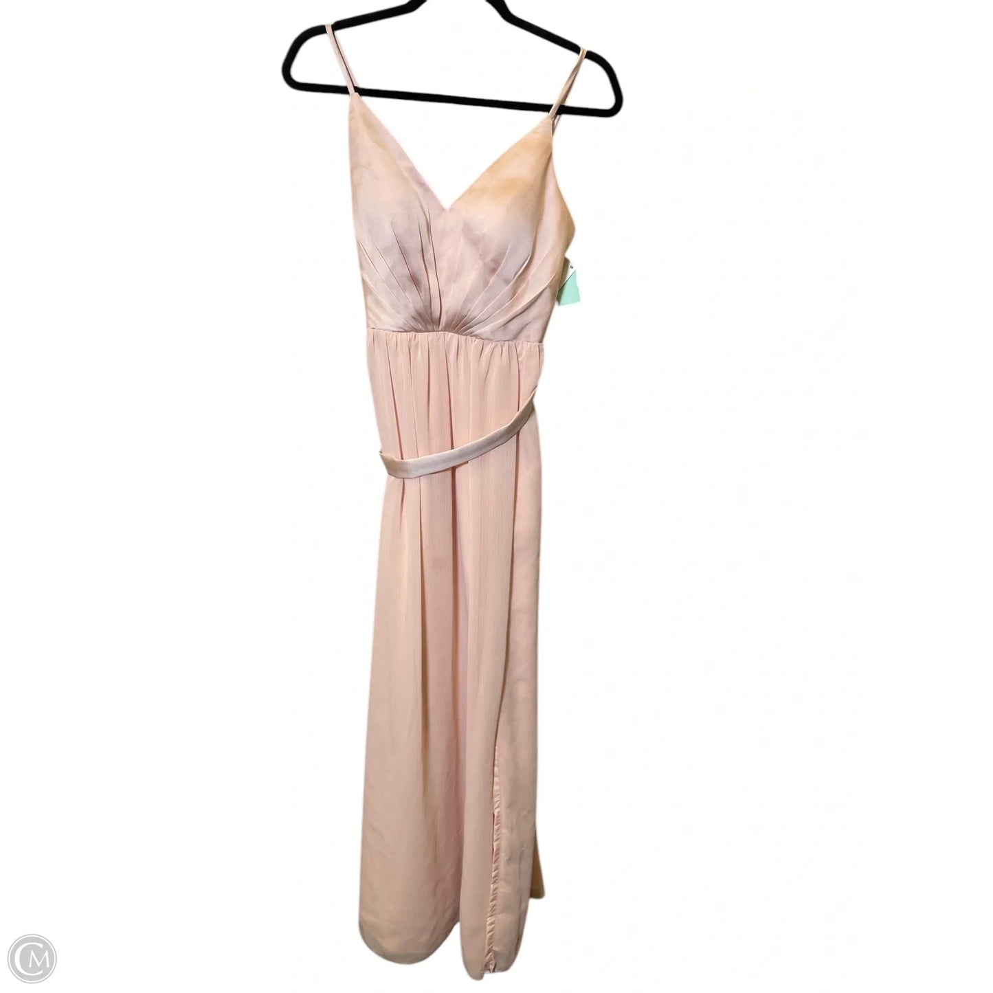 Dress Designer By Vera Wang In Peach, Size: 0