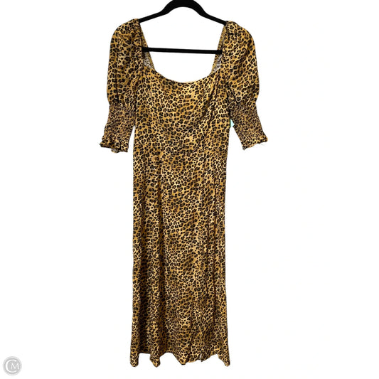 Dress Casual Maxi By Blue Rain In Animal Print, Size: M