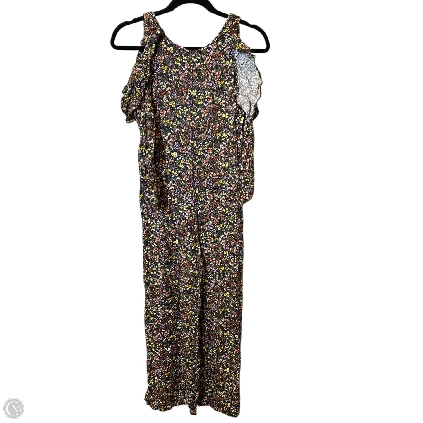 Jumpsuit By Mango In Floral Print, Size: Xs