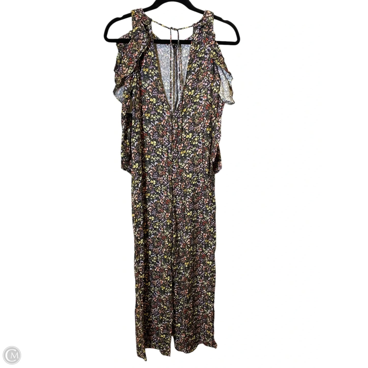 Jumpsuit By Mango In Floral Print, Size: Xs