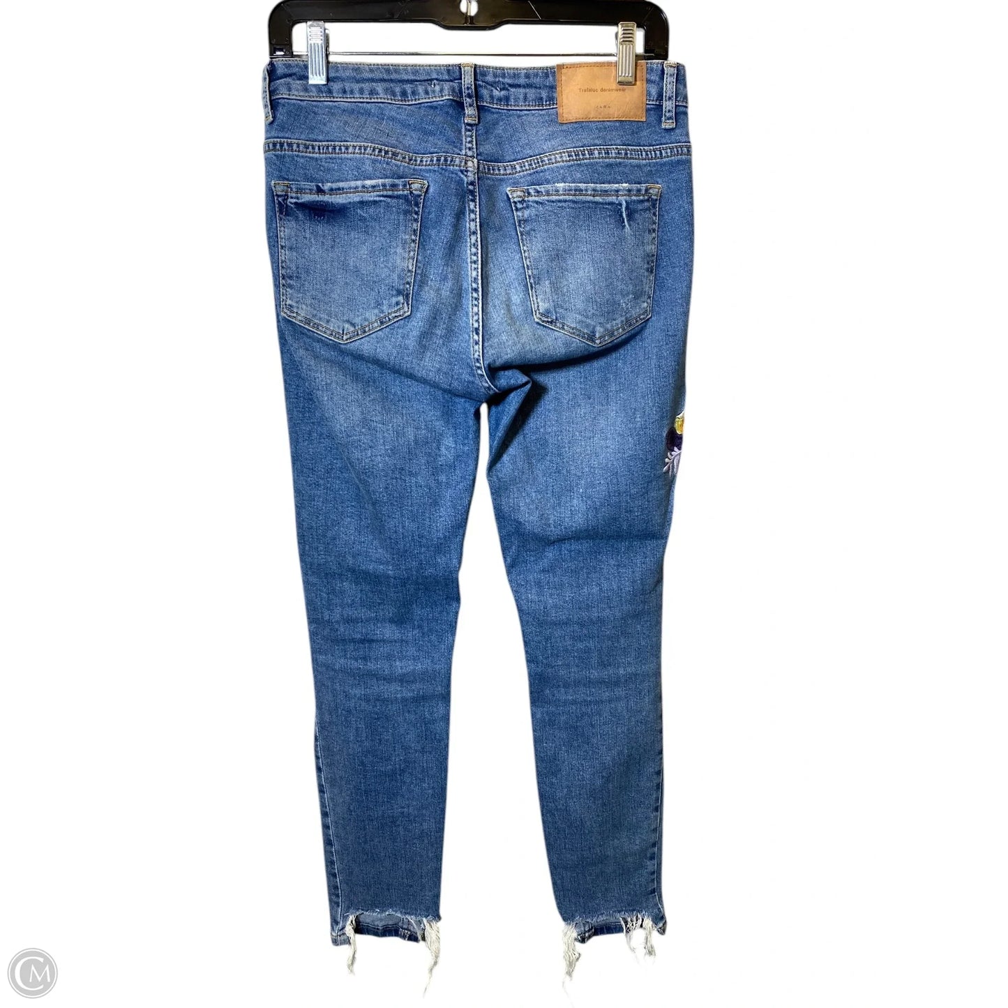Jeans Skinny By Zara In Blue, Size: 6