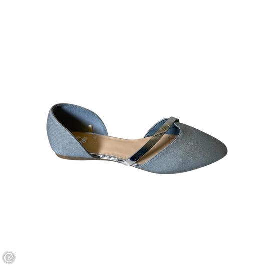 Shoes Flats By Clothes Mentor In Teal, Size: 10