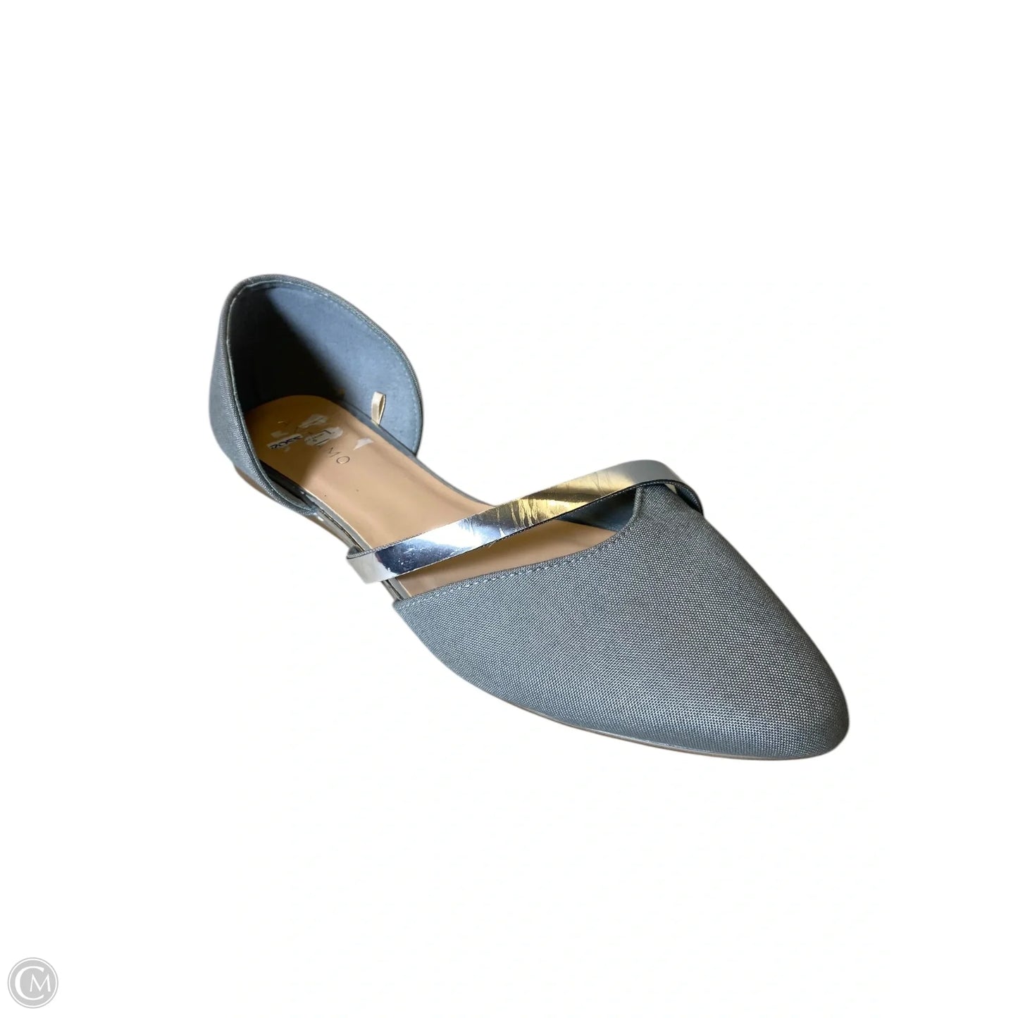 Shoes Flats By Clothes Mentor In Teal, Size: 10