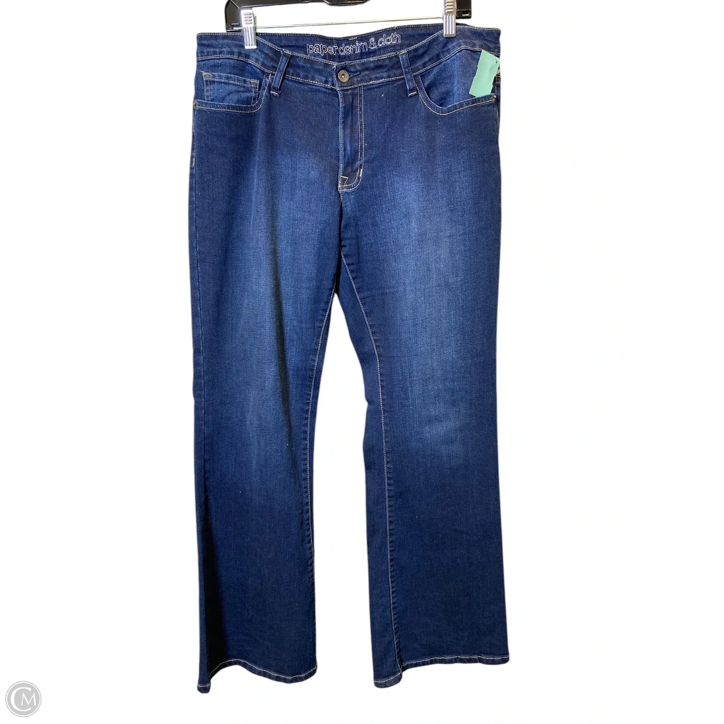 Jeans Boot Cut By Paper Denim Cloth In Blue, Size: 14