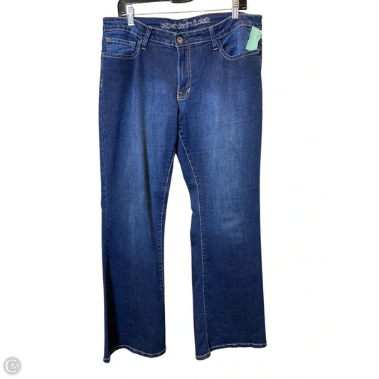 Jeans Boot Cut By Paper Denim Cloth In Blue, Size: 14