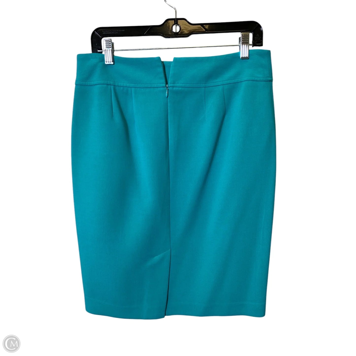 Skirt Midi By Ann Taylor In Teal, Size: S