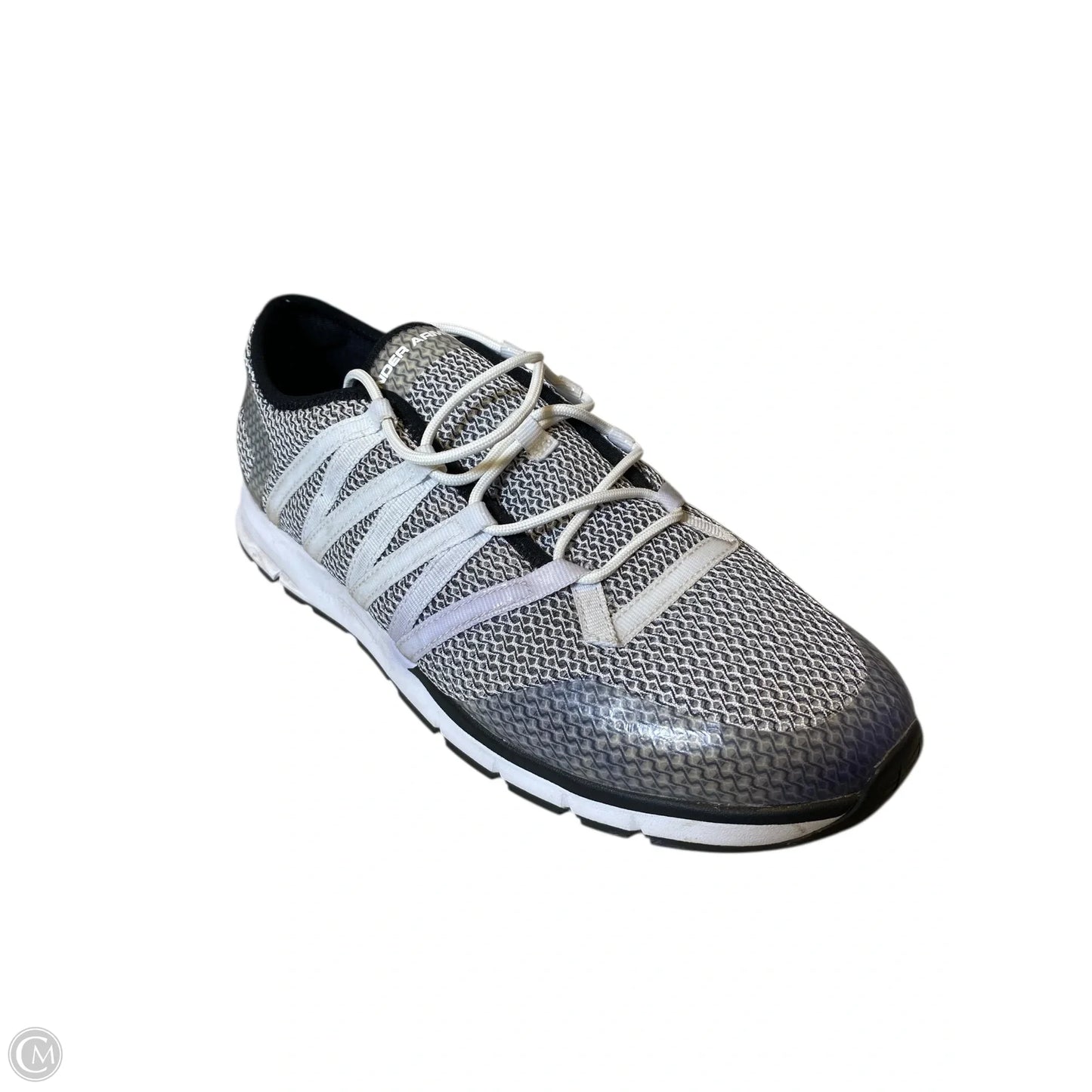 Shoes Athletic By Under Armour In Black & White, Size: 8.5