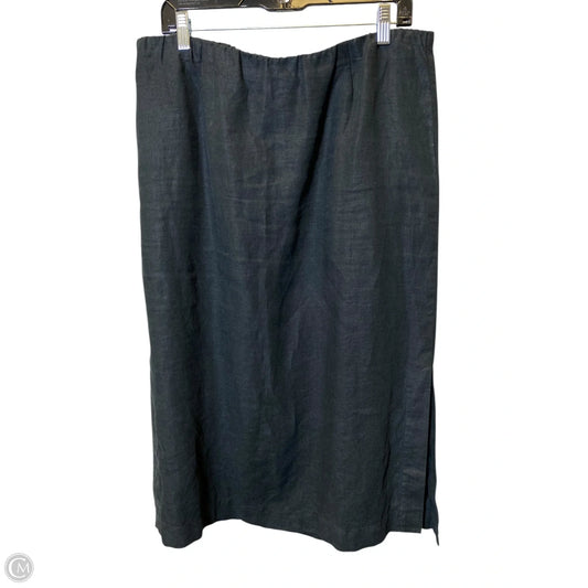Skirt Midi By J. Jill In Black, Size: M