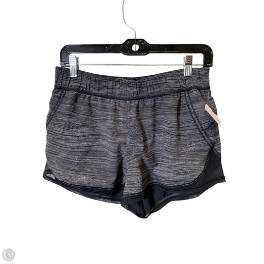 Athletic Shorts By Lululemon In Black & White, Size: 8