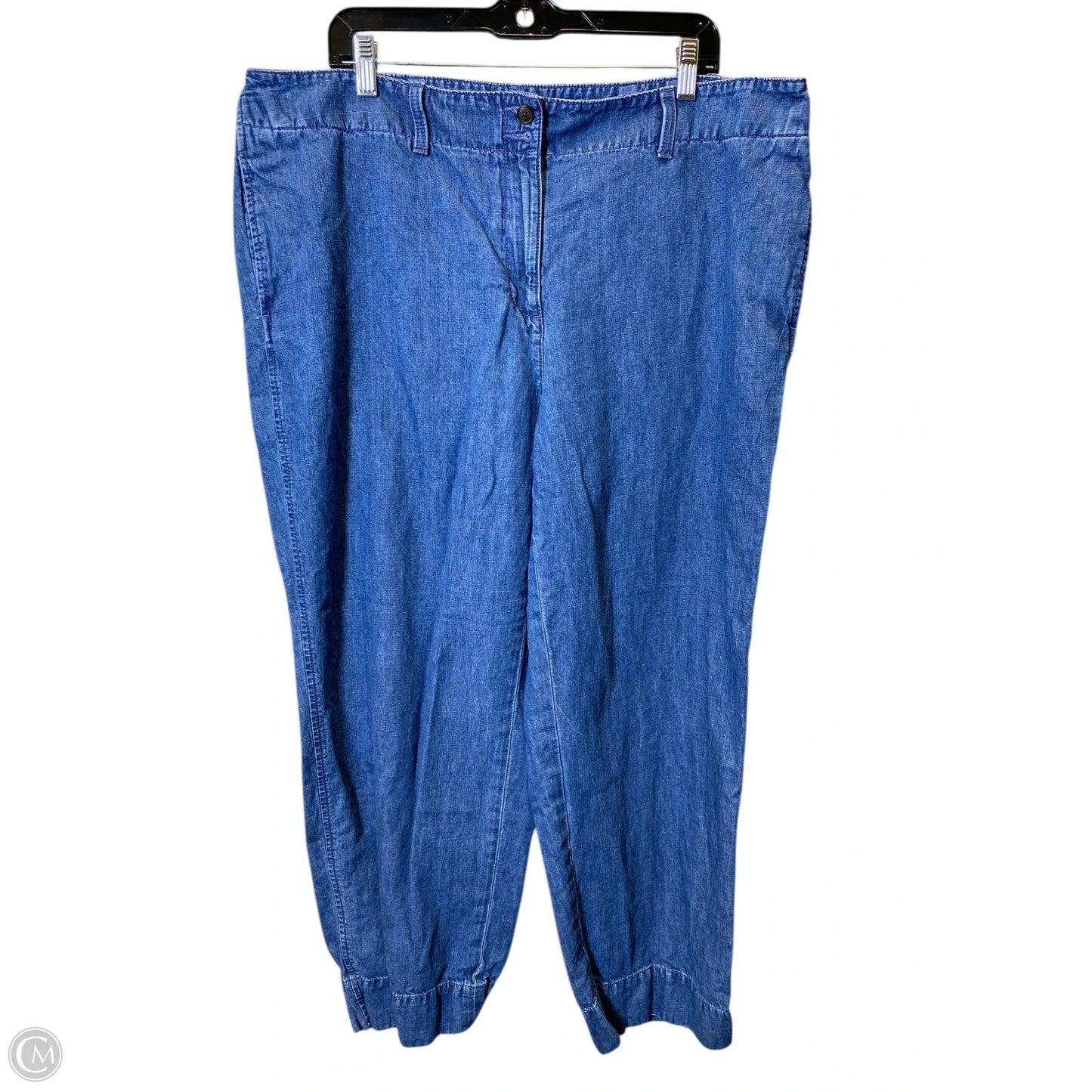 Jeans Straight By Talbots In Blue, Size: 18