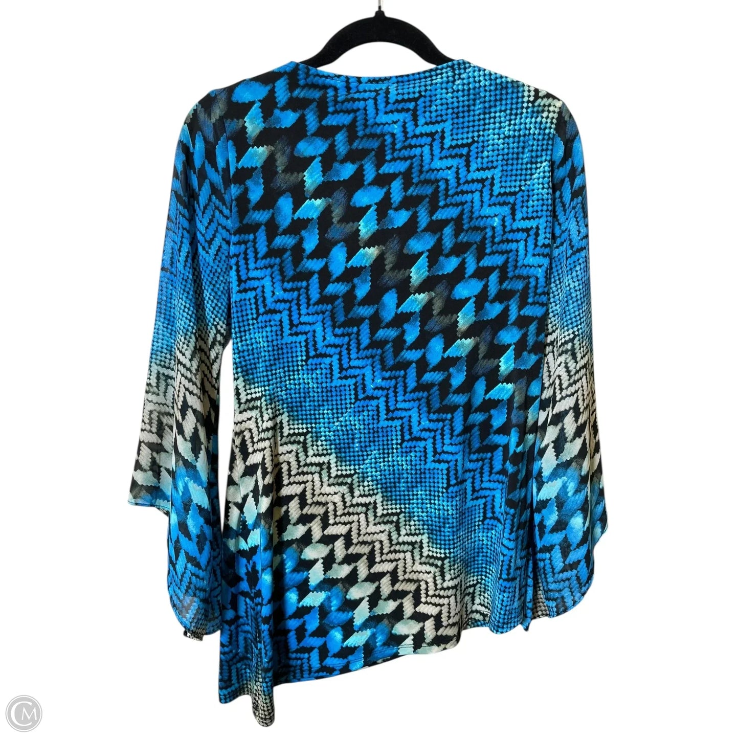Top 3/4 Sleeve By Alfani In Multi-colored, Size: M