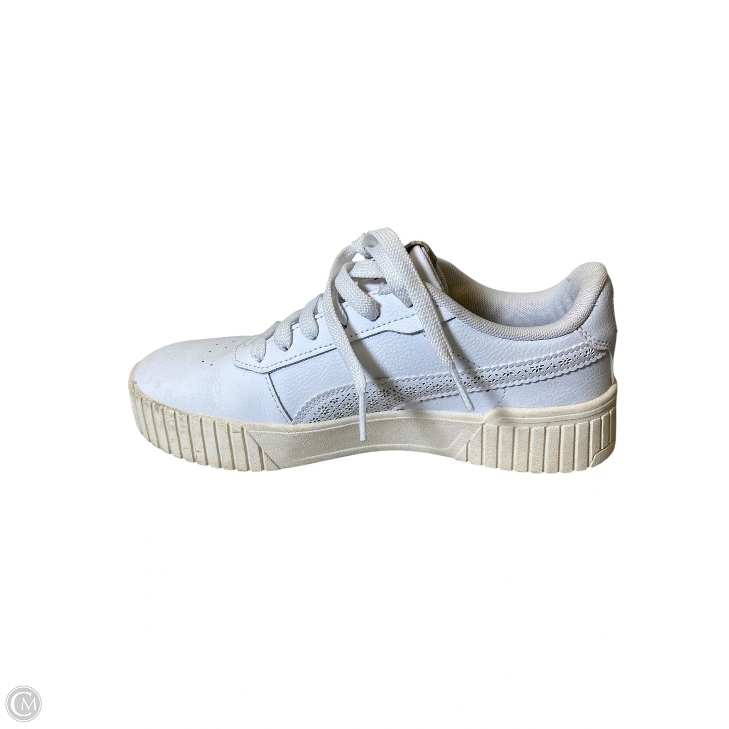 Shoes Athletic By Puma In White, Size: 8
