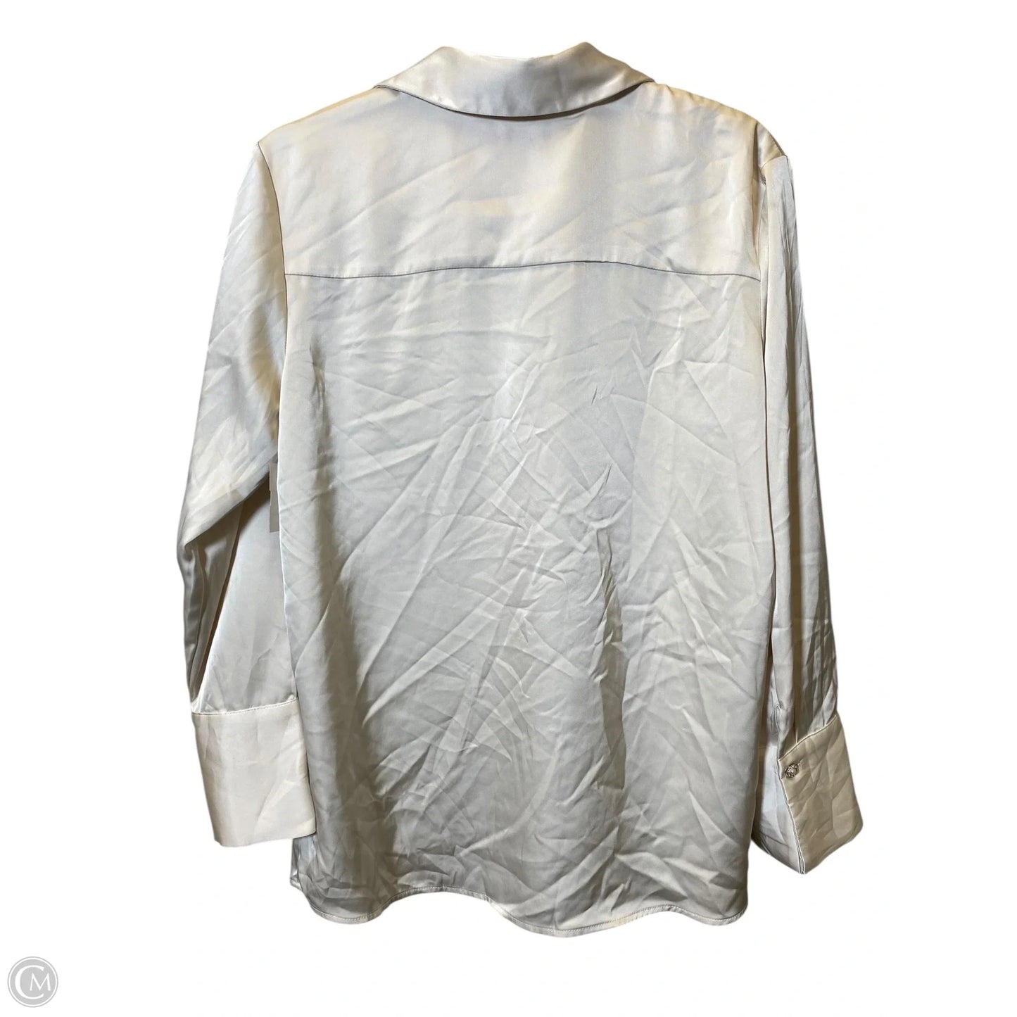 Blouse Long Sleeve By Joie In Cream, Size: S