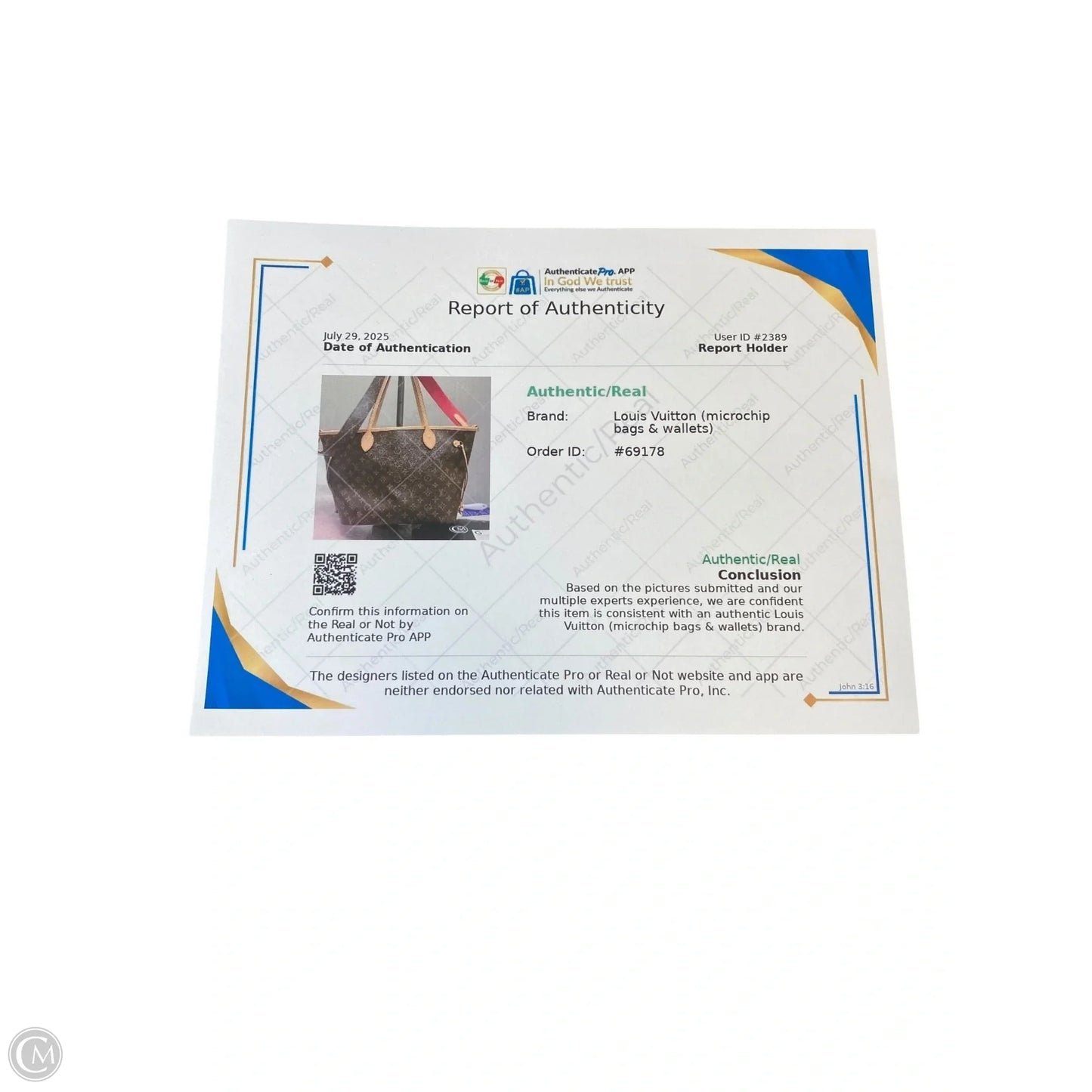 Tote Luxury Designer By Louis Vuitton, Size: Large