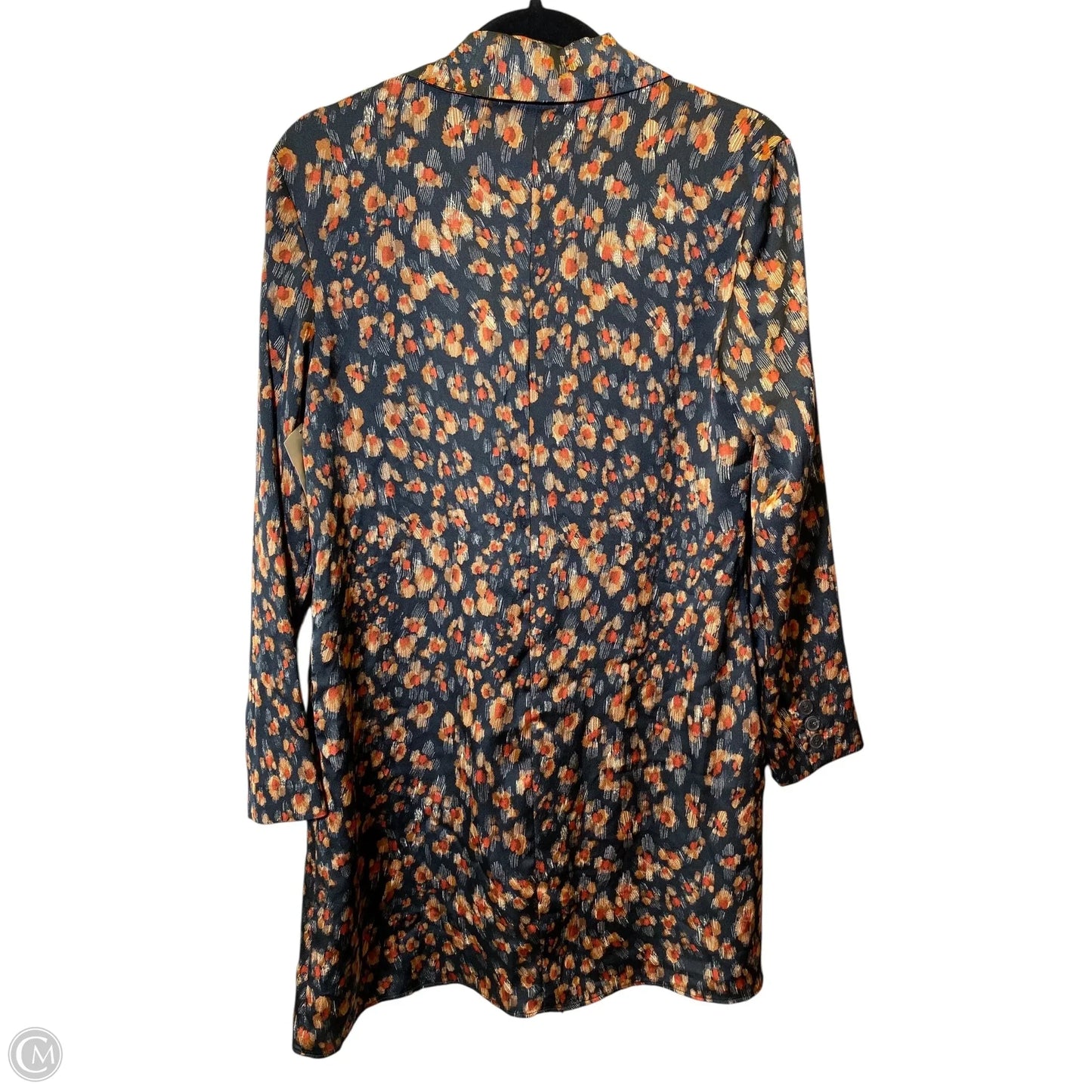 Tunic Long Sleeve By Zara Basic In Multi-colored, Size: M