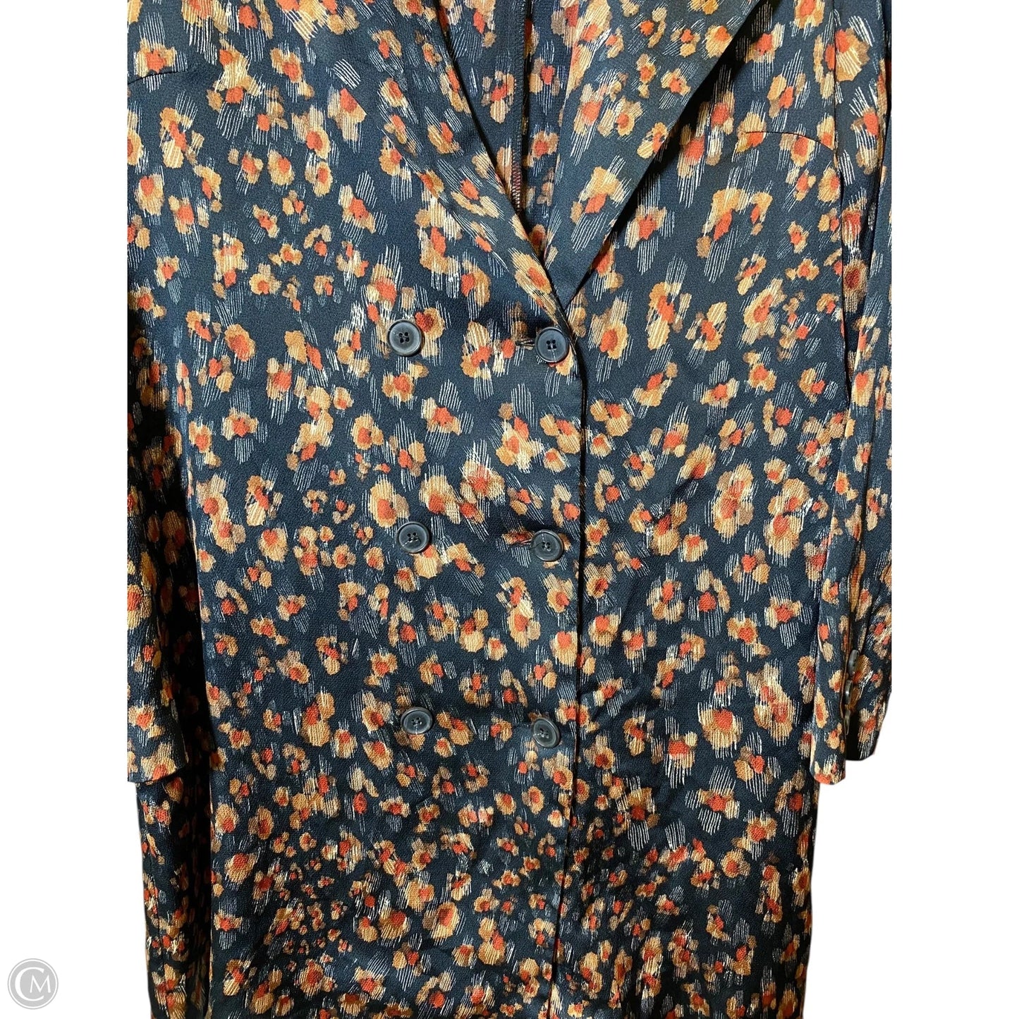 Tunic Long Sleeve By Zara Basic In Multi-colored, Size: M