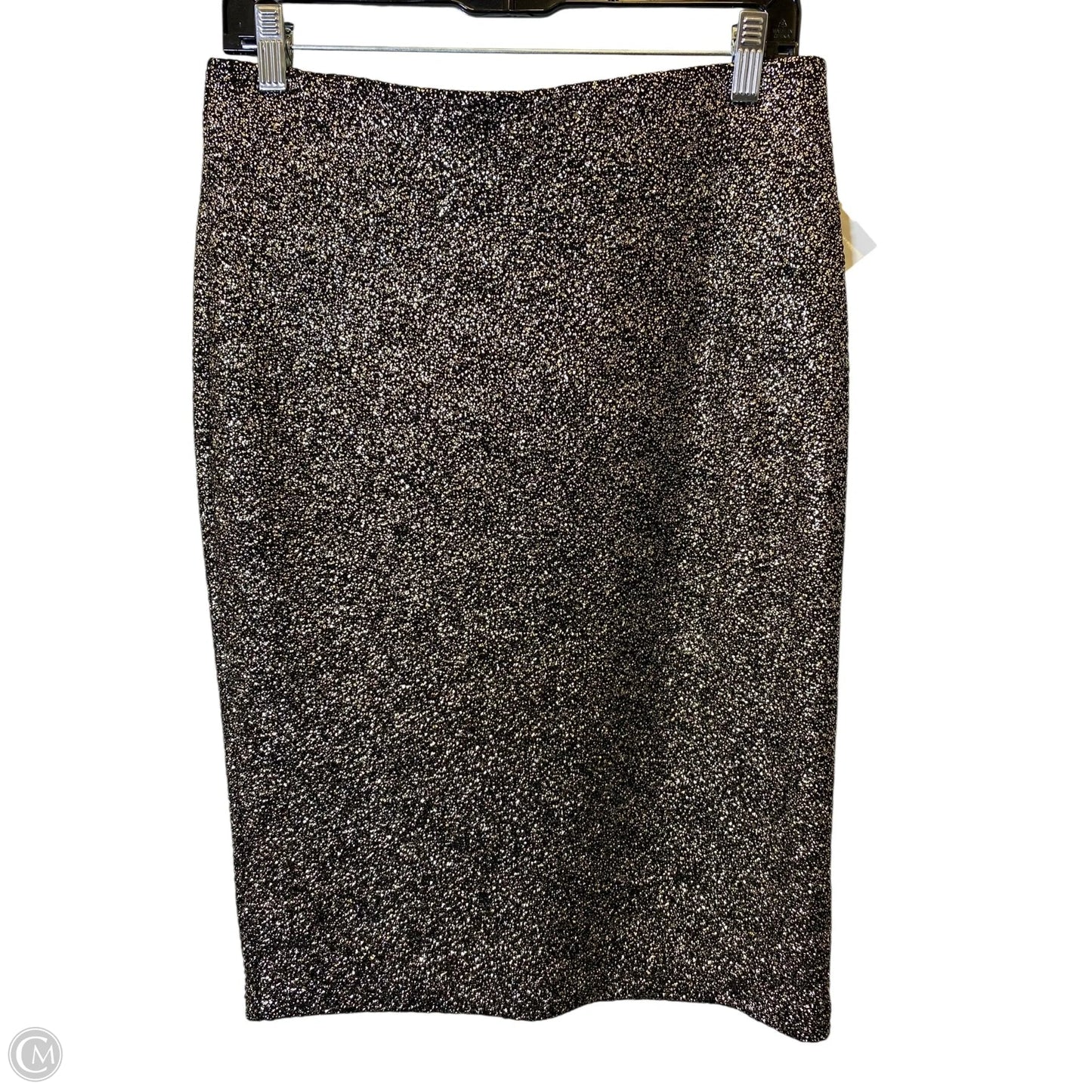 Skirt Midi By Clothes Mentor In Gold, Size: M